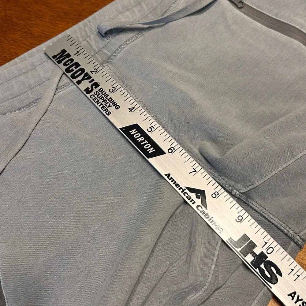 ALO Yoga Moto Jogger Sweatpants Women's Gray Zipper Pockets  Small - Picture 8 of 9